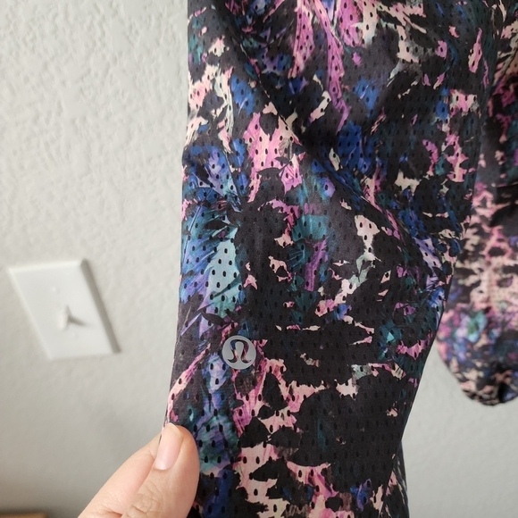 Lululemon Om Pant Swift Ultra Light Freckle Flower 24" Yoga Comfort Breathable 2 - Picture 9 of 12